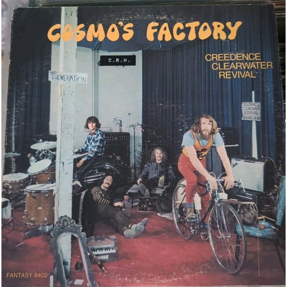 Creedence Clearwater Revival 1970 Cosmo's Factory LP Fantasy 8402 VINYL VG
